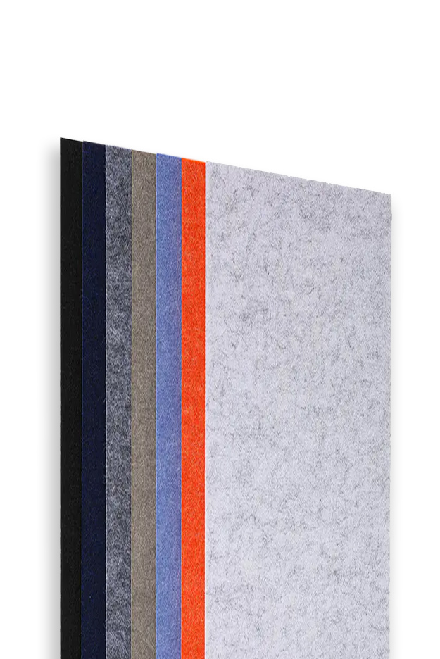 Panele akustyczne z włókien poliestrowych