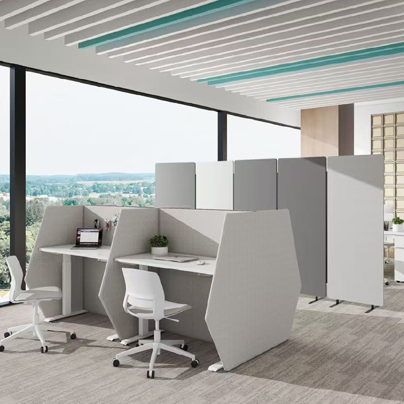 Fabryka paneli akustycznych Spesonic Tkanina owinięta tkaniną pokrytą tkaniną Panele akustyczne Biurkowe ekrany akustyczne Fabryka paneli akustycznych Spesonic Tkanina owinięta tkaniną pokrytą tkaniną Panele akustyczne Biurkowe ekrany akustyczne