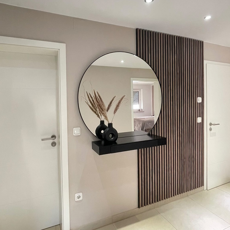 Różne materiały Drewniane paski Dekoracja biurowa Panele ścienne Kraty Panele dźwiękochłonne Projekt graficzny Rozwiązanie projektowe Różne materiały Drewniane paski Dekoracja biurowa Panele ścienne Kraty Panele dźwiękochłonne Projekt graficzny Rozwiązanie projektowe