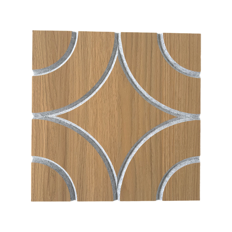 Drewniane panele akustyczne o nowoczesnym designie do domowego biura szkolnego Doskonałe płyty paneli ściennych pochłaniających dźwięk