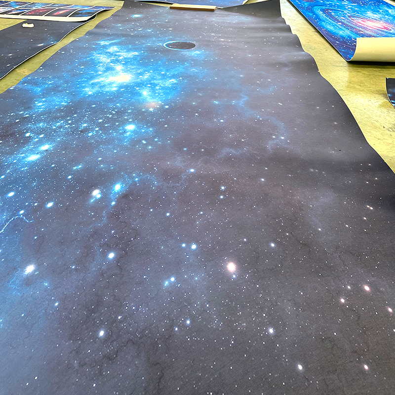 Bezszwowy sufit gwiazdowy — konfigurowalny, łatwy w montażu, dźwiękochłonny do kin/hoteli Bezszwowy sufit gwiazdowy — konfigurowalny, łatwy w montażu, dźwiękochłonny do kin/hoteli