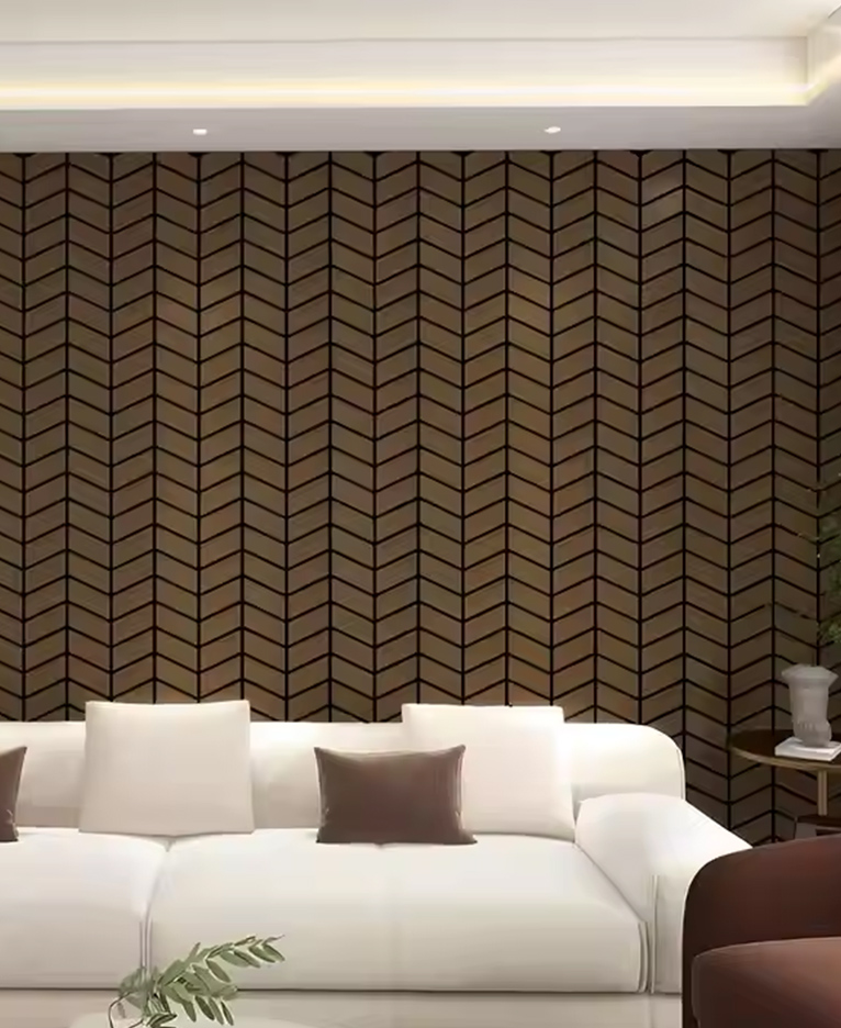 Panele akustyczne z okleiną drewnianą 