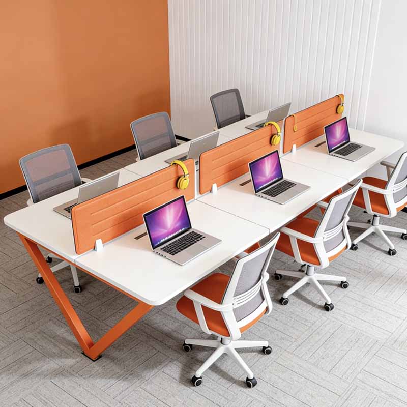 Absorbujący dźwięk formowany ekran biurkowy